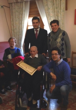 HOMENAJE CENTENARIO ANTONIO DE LA IGLESIA HEDO EN SERÓN DE NÁGIMA