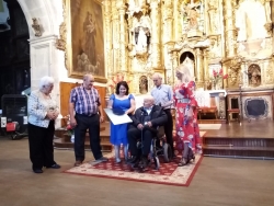Centenario en Almarza