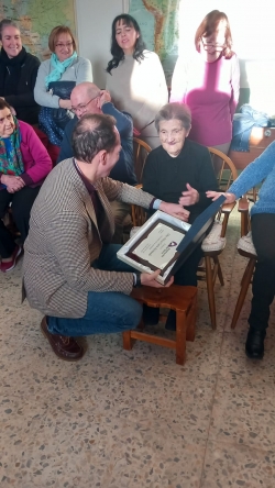 Felisa Carro de Berzosa cumple 100 años