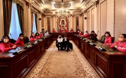 Colegio Trilema visita Diputación de Soria