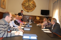 MIEMBROS DE LA COMISIÓN DE AGRICULTURA, GANADERÍA Y MEDIO AMBIENTE DE LA DIPUTACIÓN DE SORIA