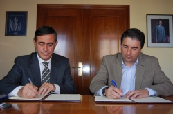 FIRMA CONVENIO DE COLABORACIÓN ENTRE LA DIPUTACIÓN Y EL AYTO DE ARCOS DE JALÓN