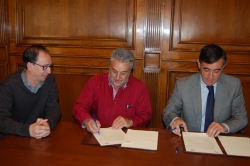 GUSTAVO MARTÍNEZ, CARLOS HERAS Y ANTONIO PARDO 