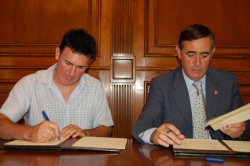 CONVENIO ENTRE LA DIPUTACION Y EL AYUNTAMIENTO DE CUEVA DE ÁGREDA