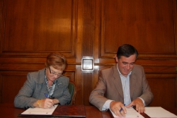 FIRMA CONVENIO ENTRE LA DIPUTACIÓN DE SORIA Y FADISO 