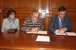 CONVENIO ENTRE LA DIPUTACIÓN DE SORIA Y LA FEDERACIÓN DE JUBILADOS Y PENSIONISTAS DE SORIA