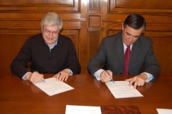 CONVENO ENTRE LA DIPUTACIÓN DE SORIA Y LA ASOC. PARKINSON