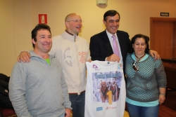 ANTONIO PARDO Y SALVADOR LUQUE FIRMA CONVENIO SORIA UNLIMITED