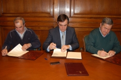 PTES MANCOMUNIDADES RÍO IZANA Y TIERRAS ALTAS Y EL PRESIDENTE DE LA DIPUTACIÓN DE SORIA
