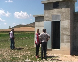 VISITA AL NUEVO DEPÓSITO DE AGUA EN CALTOJAR