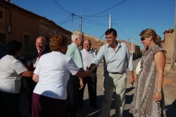 EL PTE. DE LA DIPUTACIÓN, ANTONIO PARDO, EN LACELEBRACIÓN DEL DÍA DE LA COMARCA EN LIGOS