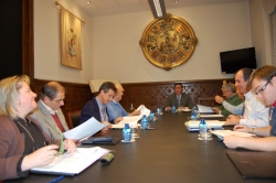 REUNION DIPUTACIÓN-AYTOS ALTO DUERO TEMA DEPURADORAS