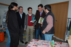 VISITA DE LA DIPUTACIÓN A LAS INSTALACIONES DE EL HUECO