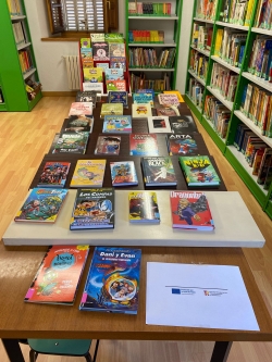 Diputación adquiere libros con Fondos Europeos