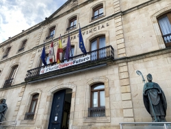 Fachada de la Diputación provincial de Soria