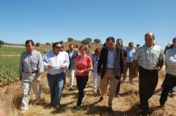 VISITA CONSEJERA DE AGRICULTURA DE LA JUNTA DE CASTILLA YLEON A SORIA 1
