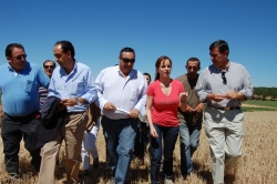 VISITA CONSEJERA DE AGRICULTURA DE LA JUNTA DE CASTILLA YLEON A SORIA