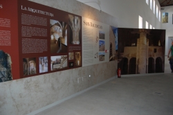 PANELES INFORMATIVOS EN CENTRO INTERPRETACIÓN SAN BAUDELIO EN BERLANGA DE DUERO