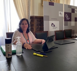 Eva Muñoz es la Diputada encargada del área de Servicios Sociales