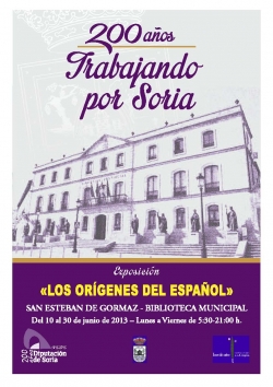 EXPOSICIÓN DEL ORIGEN DEL ESPAÑOL EN SAN ESTEBAN DE GORMAZ