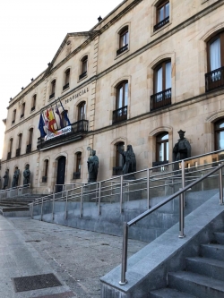 Fachada de la Diputación provincial de Soria