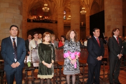 EL PTE DE LA DIPUTACIÓN, ANTONIO PARDO, EN LA FESTIVIDAD DE SAN SATURIO PATRÓN DE SORIA CAPITAL