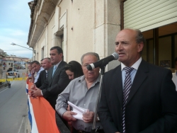 EL PRESIDENTE DE LA DIPUTACIÓN, ANTONIO PARDO, EN EL PREGÓN DE LAS FIESTAS DE LANGA DE DUERO