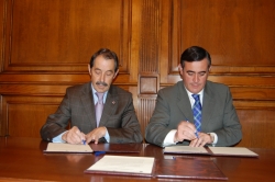 FIRMA CONVENIO DIPUTACIÓN DE SORIA-HERMANDAD DE DONANTES DE SANGRE