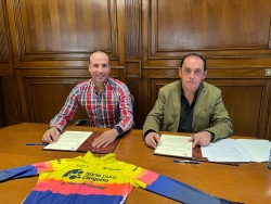 Firma convenio con el Club Ciclista Río Ucero