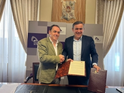 Firma convenio rehabilitación San Agustín