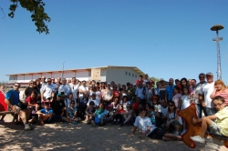 FOTO DE GRUPO DE LOS PARTICIPANTES EN LA VII RUTA CAMINO DEL CID