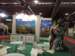 STAND DE LA DIPUTACIÓN DE SORIA EN EL SALÓN ARAGONÉS DE TURISMO EN ZARAGOZA