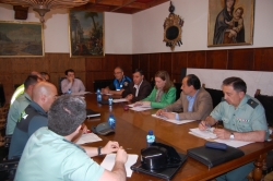 REUNIÓN JUNTA LOCAL DE SEGURIDAD EN EL BURGO DE OSMA