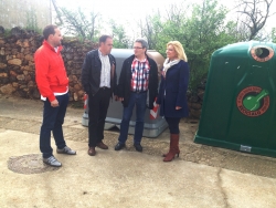 VISITA A FUENTETOBA DE LA VICEPRESIDENTA 1º DE LA DIPUTACION
