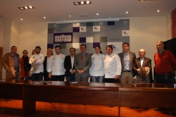 CHEFS Y EMPRESAS CON PTE DIPUTACIÓN Y DIPUTADO TURISMO