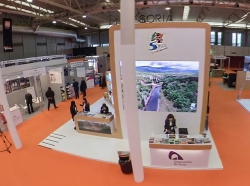 Stand de Intur del año 2019 de la Diputación provincial de Soria