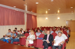 ALCALDES ASISTENTES A LA JORNADA CONVOCADA POR EL DEPARTAMENTO DE ATM DE LA DIPUTACIÓN