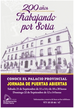 JORNADA DE PUERTAS ABIERTAS 21 Y 22 DE SEPTIEMBRE