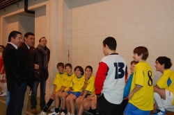 EL PRESIDENTE DE LA DIPUTACIÓN ASISTE A LA TERCERA JORNADA DE LOS JUEGOS ESCOLARES