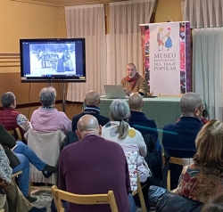 La palabra cantada, seminario en el Museo del Traje de Morón de Almazán