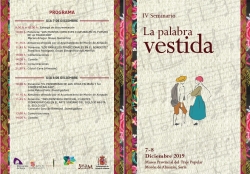 La Palabra vestida, seminario en el Museo de Morón de Almazán
