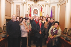 VISITA ASOCIACIÓN DE MUJERES DE LOS RÁBANOS A LA DIPUTACIÓN