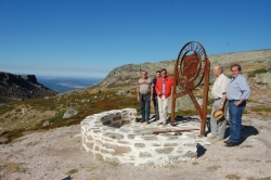 MIRADOR INSTALADO EN EL NACIMIENTO DEL RÍO DUERO EN URBIÓN