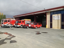Exterior Parque de Bomberos de San Esteban de Gormaz