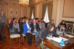 LA DIPUTACIÓN ACOGE PLENO DE LOS ALUMNOS Y ALUMNAS DE ESCOLAPIAS