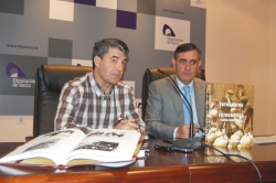 ANTONIO PARDO Y TOMÁS PÉREZ FRÍAS EN LA PRESENTACIÓN DE LIBRO DEL AUTOR SORIANO