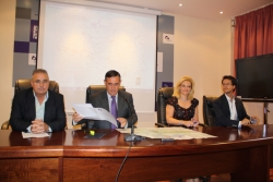FIDEL SORIA, ANTONIO PARDO, ASCENSIÓN PÉREZ Y TOMÁS CABEZÓN EN PRESENTACIÓN PLAN CARRETERAS 2013