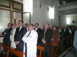 EL PTE DE LA DIPUTACIÓN EN LA CELEBRACIÓN DE LA EUCARÍSTIA DE LA RDA SAN JOSÉ