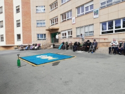 Celebración del Corpus Christi en la residencia de las Milagros de Ágreda