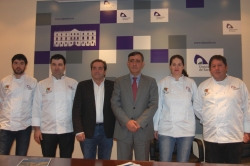 RESTAURADORES SORIANOS CON PTE DIPUTACIÓN Y PTE COMISIÓN TURISMO